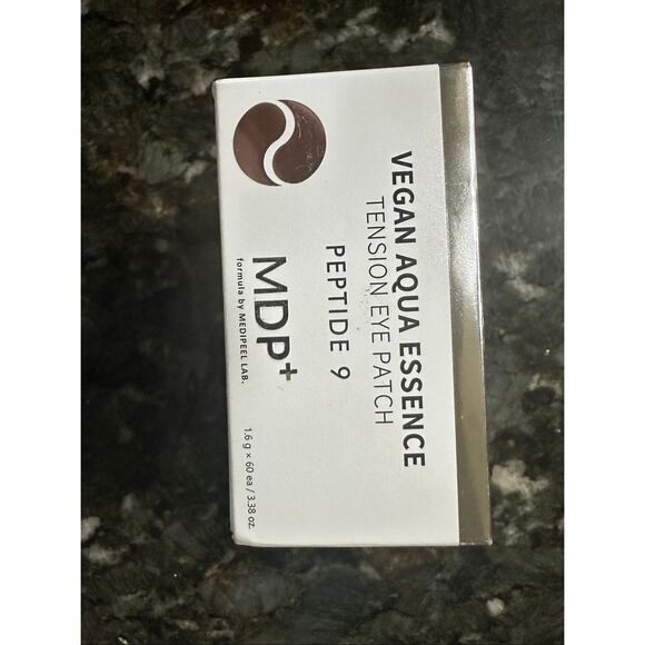MDP+ PEPTIDE 9 VEGAN AQUA ESSENCE TENSION EYE PATCH, Niacinamide, eye mask 3.38 - Picture 2 of 5